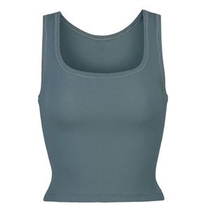 SKIMS cotton rib tank in Kyanite - BRAND NEW
